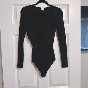 Abercrombie & Fitch Ribbed Knit Sweater - Black